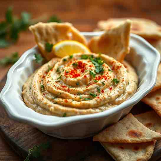 Classic Baba Ghanoush - Smoky, Creamy Mediterranean Garlic Dip